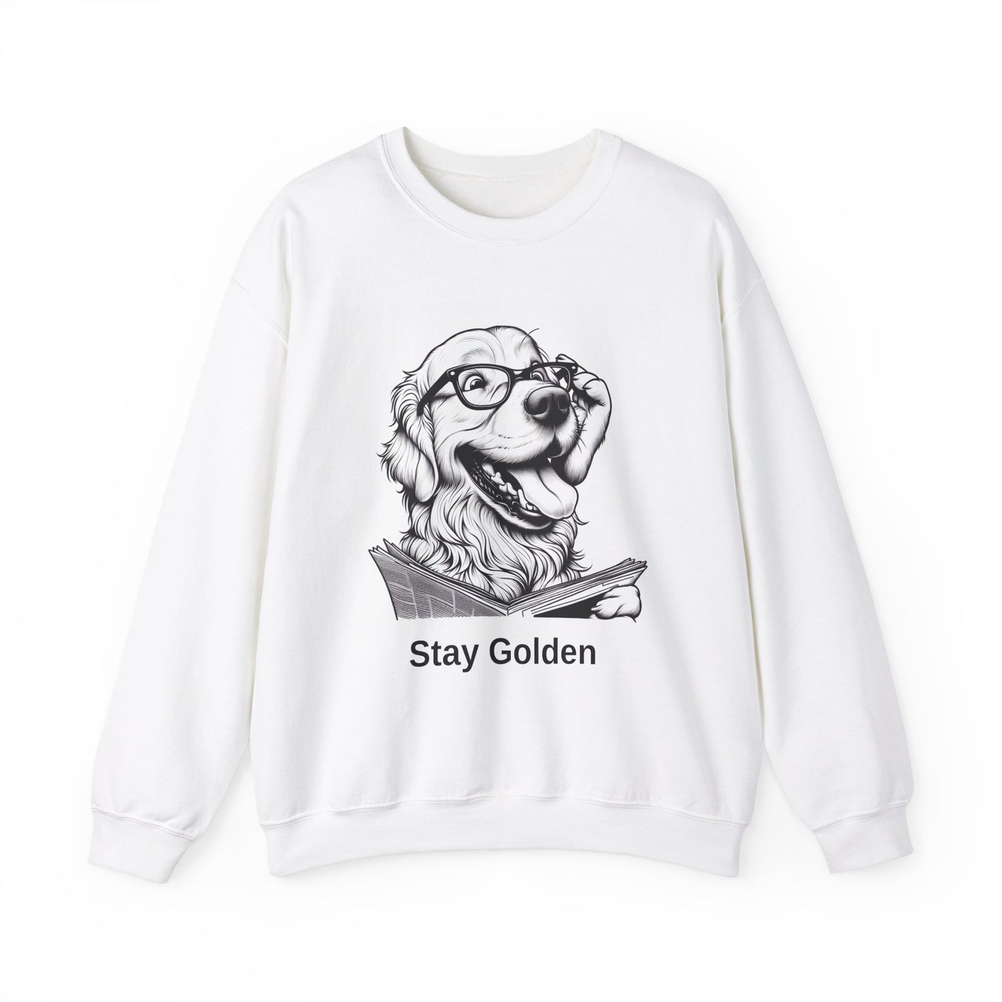 Stay Golden (Retriever) Unisex Heavy Blend™ Crewneck Sweatshirt