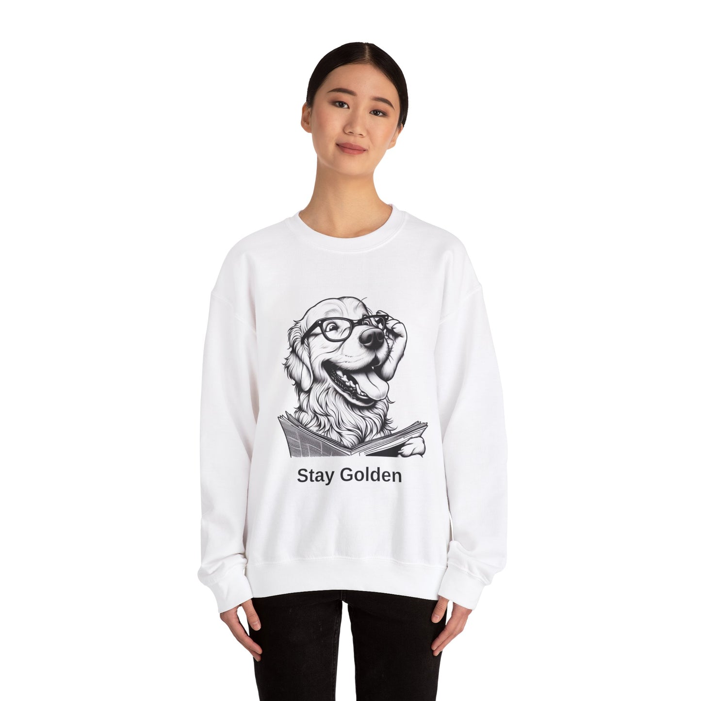 Stay Golden (Retriever) Unisex Heavy Blend™ Crewneck Sweatshirt